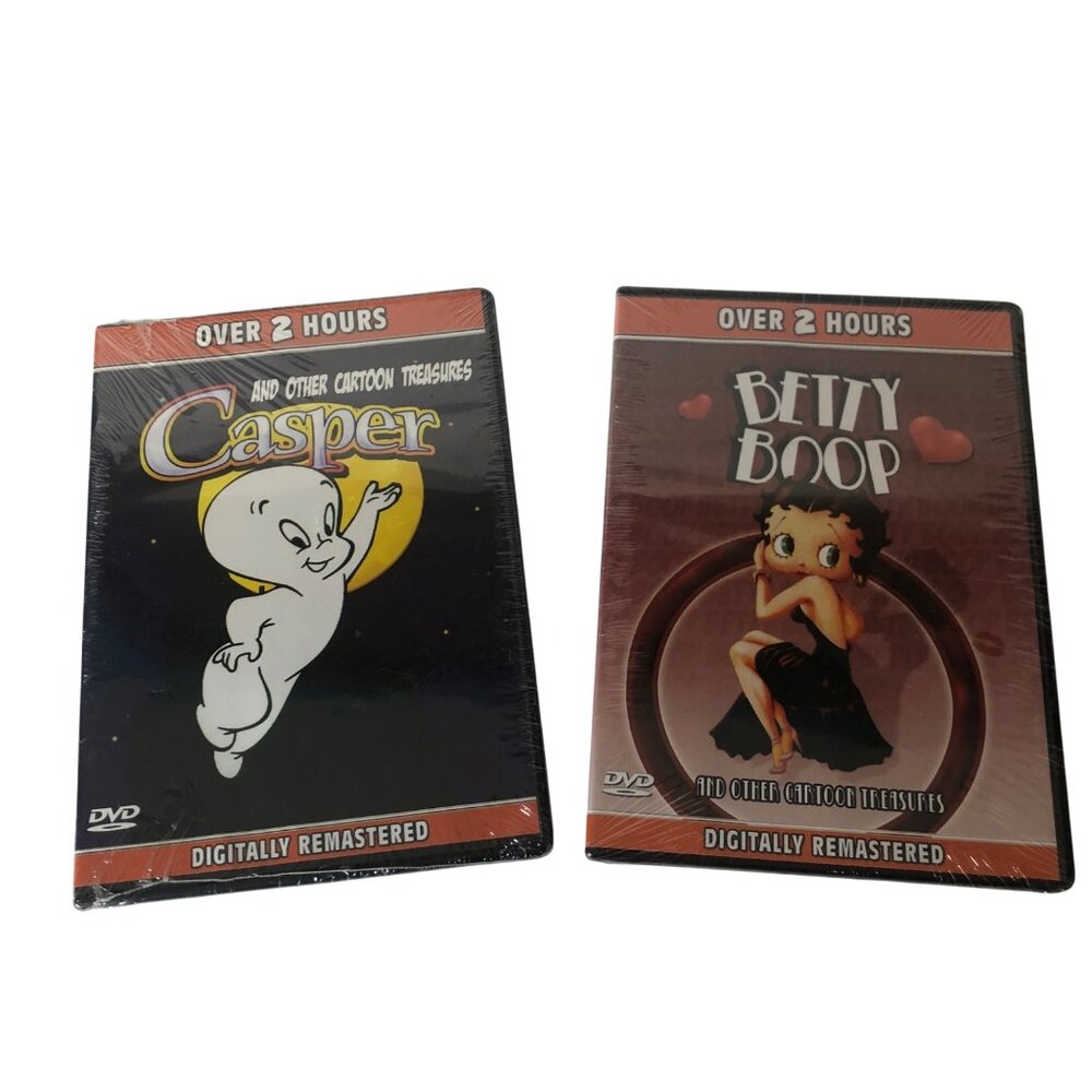 Casper and Betty Boop Collectors Edition DVDs Sealed